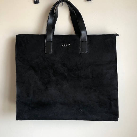 Guess Handbags - Guess Large Black Square Tote